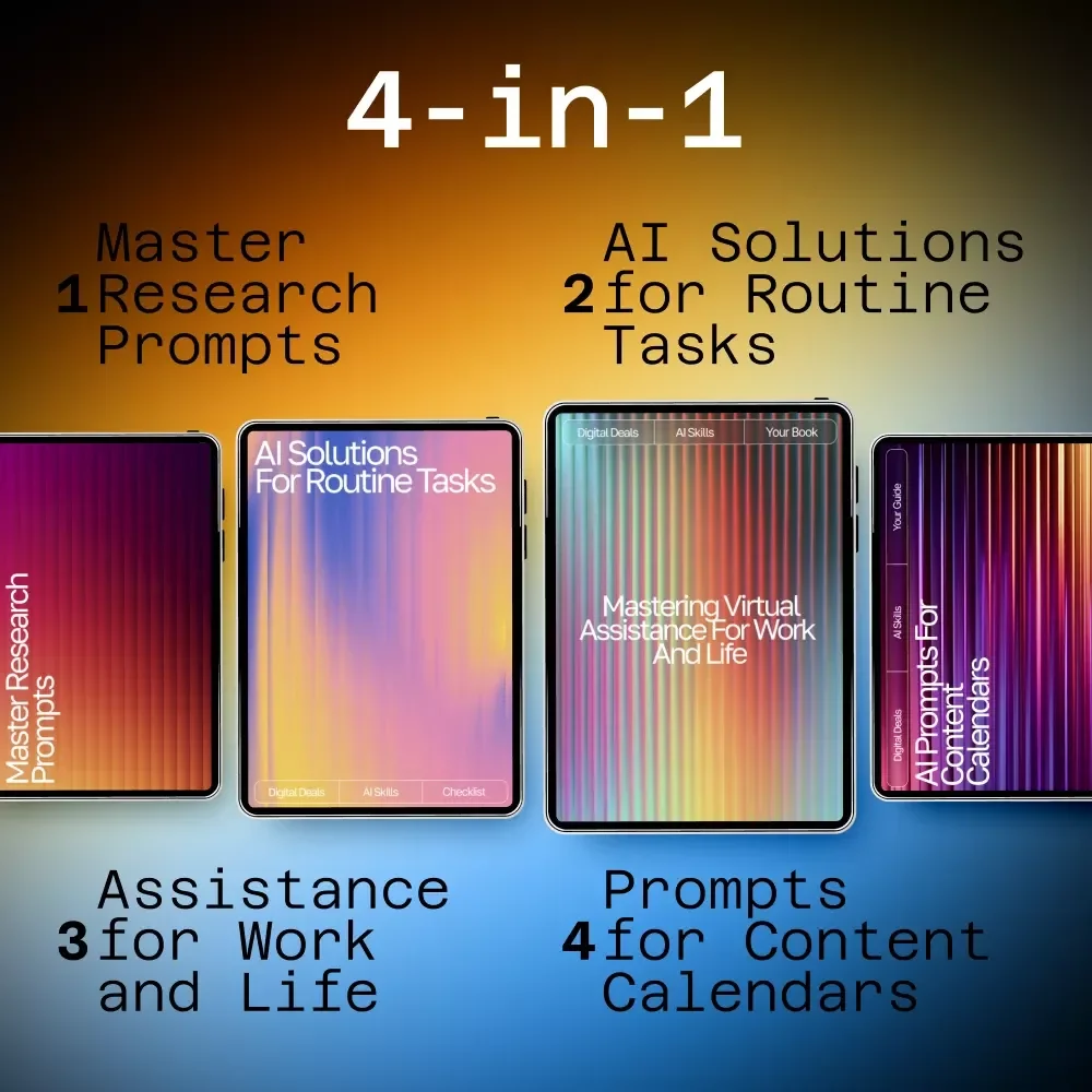 Smart Creator AI Toolkit – 4-in-1 Digital Bundle | AI Tools for Consistent Content Systems