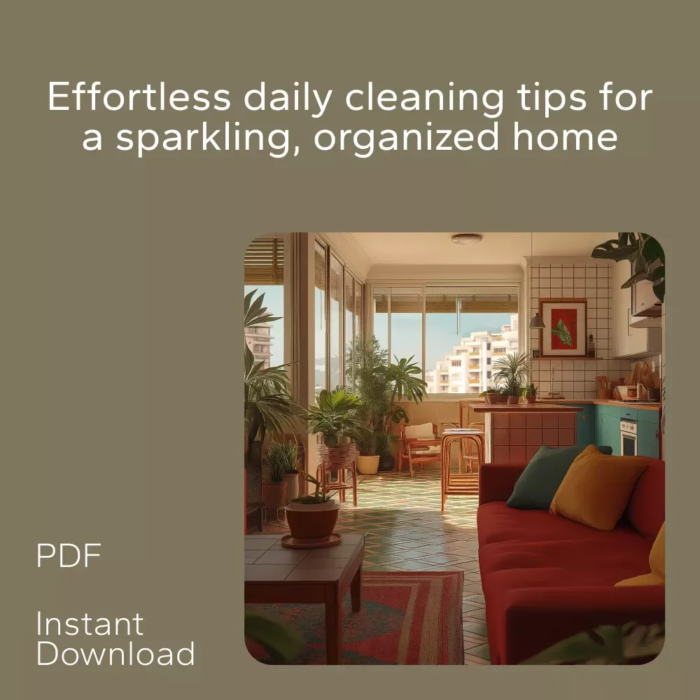Smart Home Cleaning System for Every Day: 4-in-1 Bundle to Build Your Daily Cleaning Routine