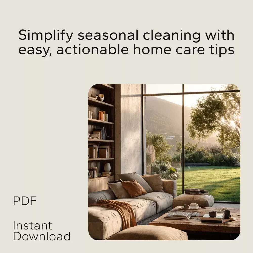 Seasonal Home Care Made Easy: 3-in-1 Bundle for Stress-Free Seasonal Cleaning