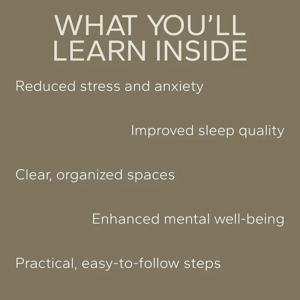 Clarity-First Home Organization Pack: How to Organize Your Home for Mental Clarity