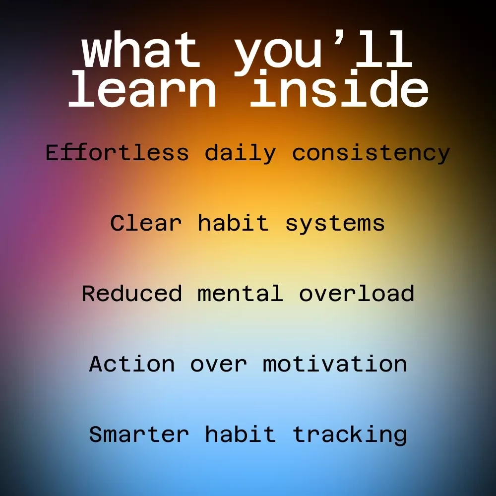 Personal Habits AI Bundle for Daily Consistency | ai tool for habit tracking