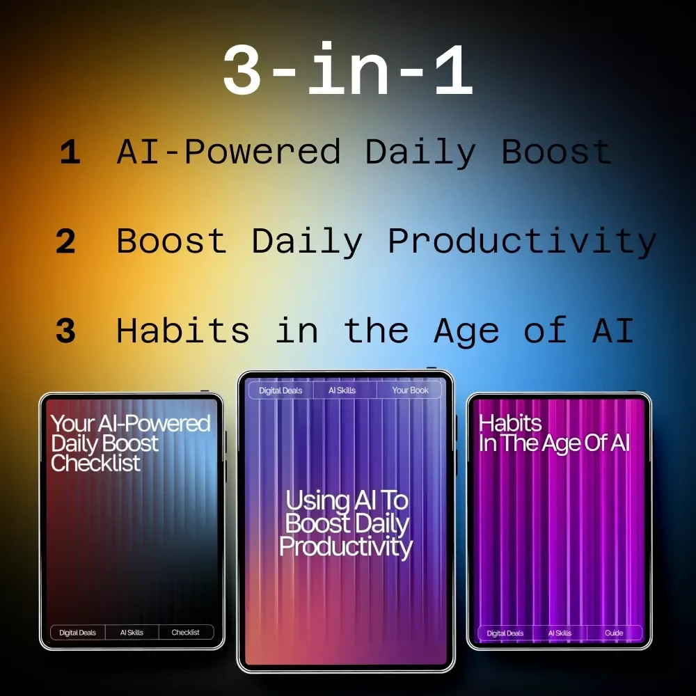 AI Tracking Toolkit for Building Long-Term Systems | 3-in-1 AI Productivity Bundle