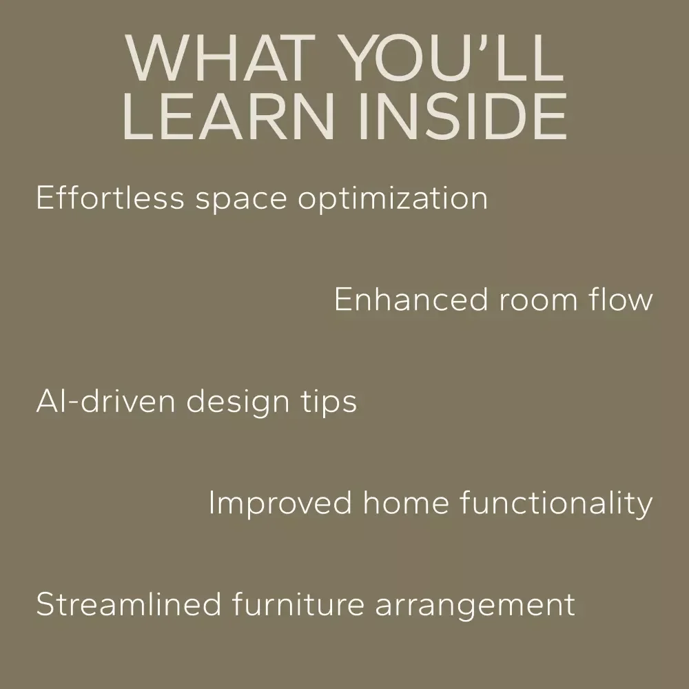AI-Powered Solutions for Balanced Furniture Placement | 3-in-1 Bundle of Guides, eBooks, and Checklists