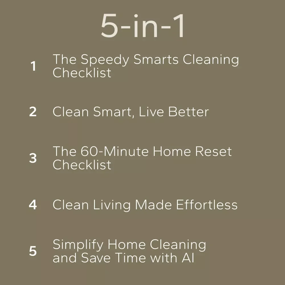 Smart Cleaning Routines That Actually Save Time: 4-in-1 Digital Bundle for Faster, Smarter Cleaning