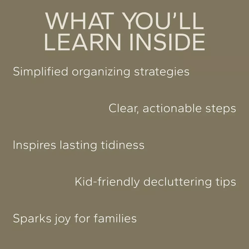 Toy Clutter Tamed with the KonMari Bundle – eBooks, Guides & Checklists for Kids' Rooms