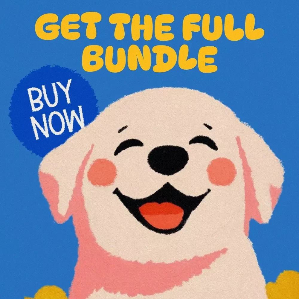 Dog Grooming Essentials Bundle – 4-in-1 Digital Download, Guides, eBook & Checklist for Dog Grooming Basics