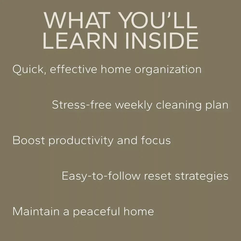 Weekly Home Reset Methods That Stick: 3-in-1 Bundle for a Calm, Organized Home