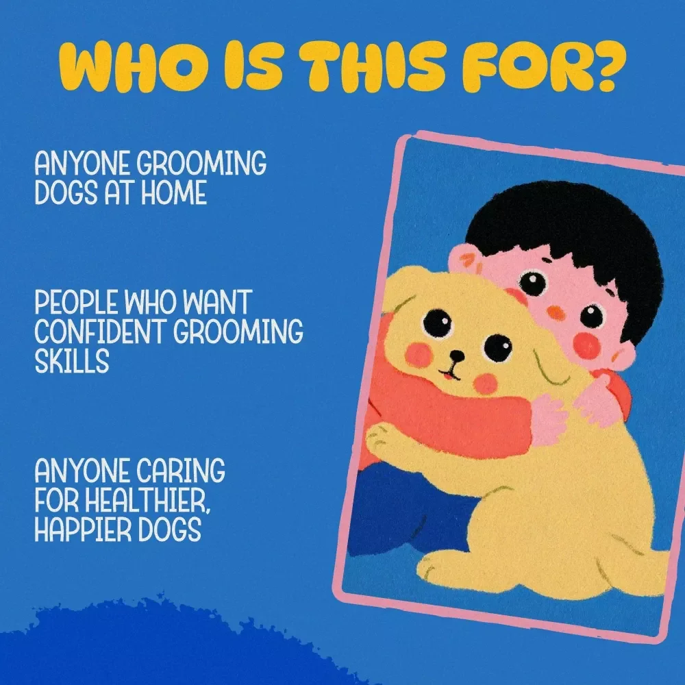 Dog Grooming Essentials Bundle – 4-in-1 Digital Download, Guides, eBook & Checklist for Dog Grooming Basics