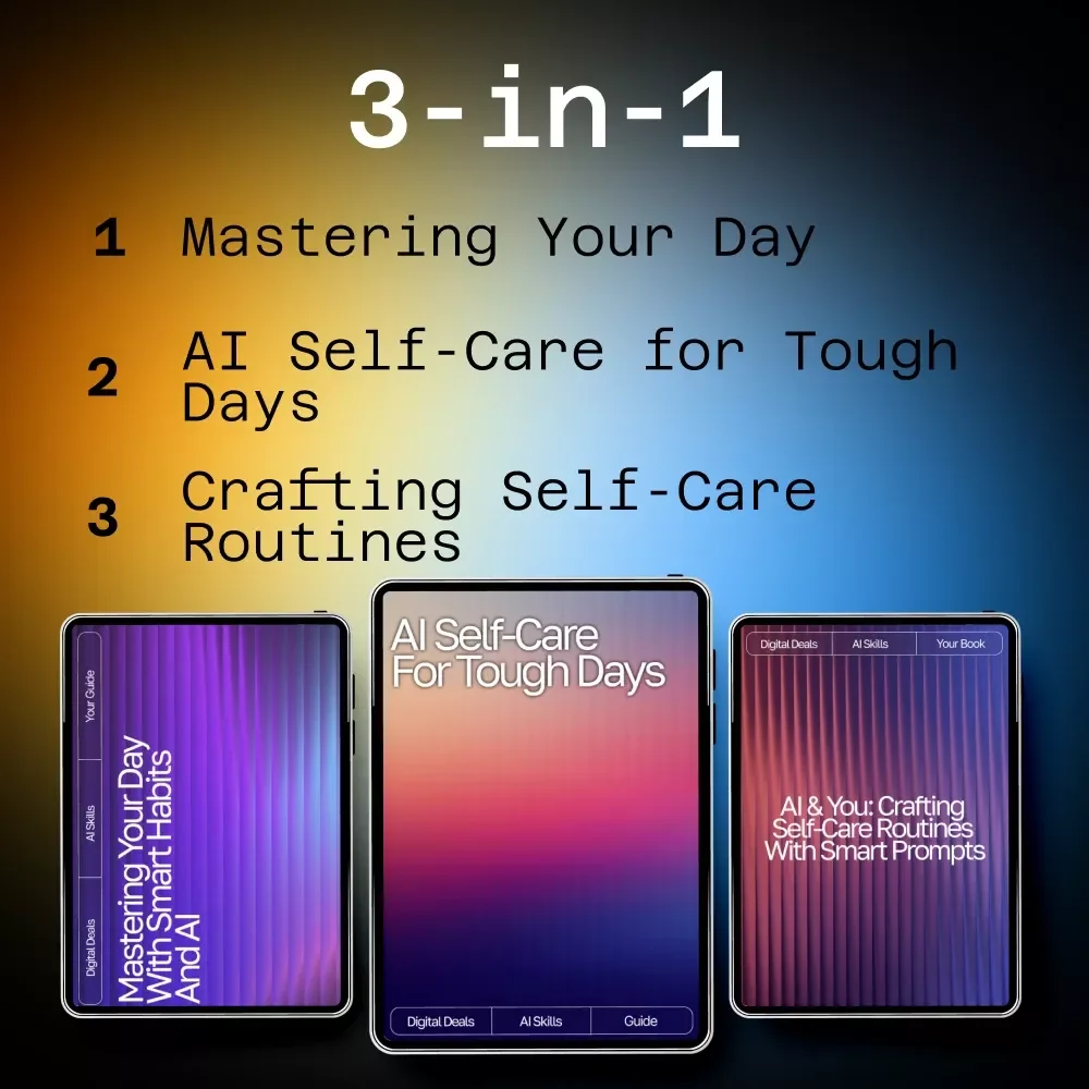 Comfort and Calm: AI Toolkit For Self-Care | ai self-care ideas for tough days