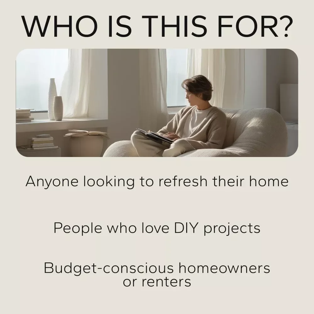 Affordable Ideas for a Fresh-Looking Room: 3 in 1 Bundle - Budget Bliss, Thrifted Style, Home Transformation