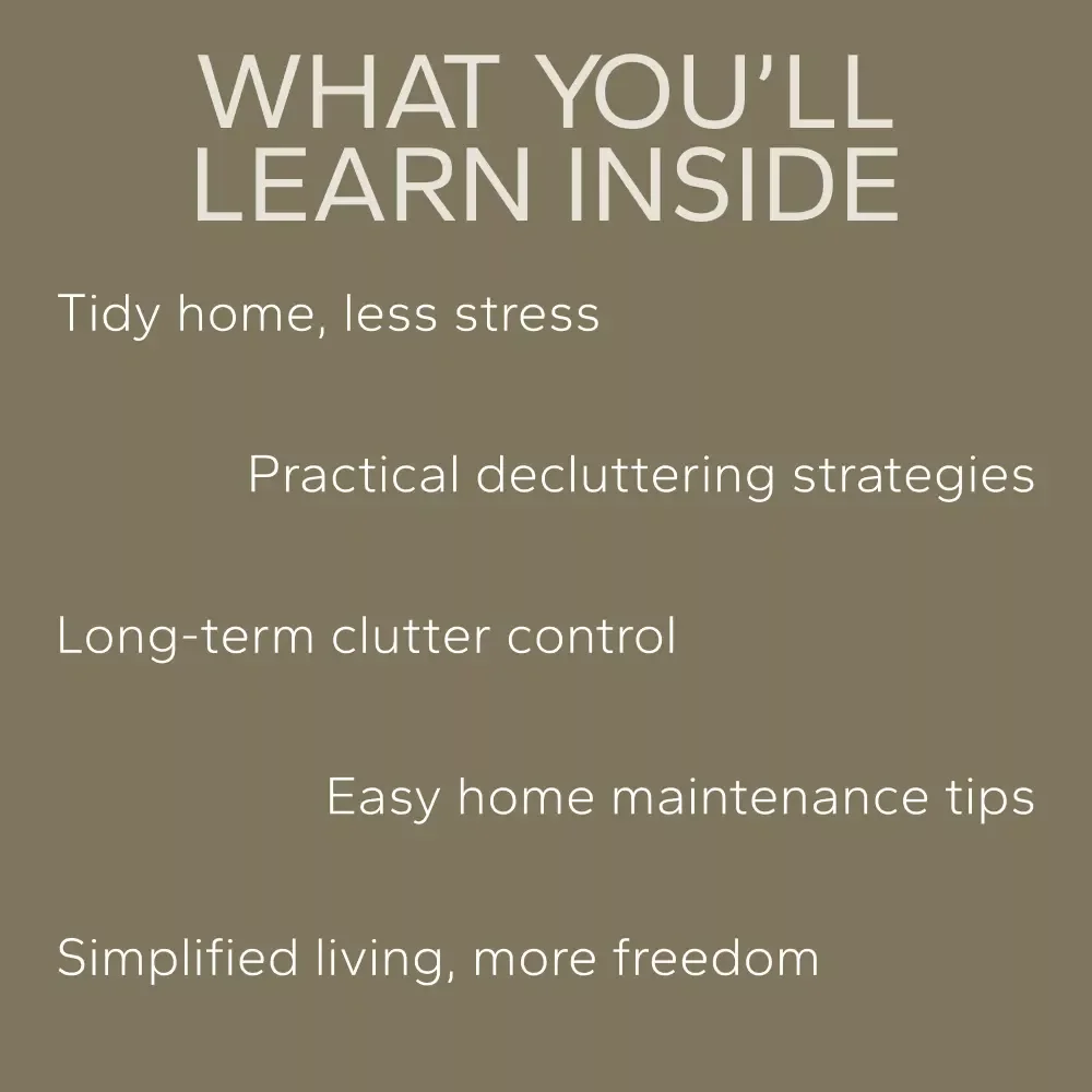 Clutter-Control Toolkit for Real Life: Declutter Your Home, Stop Clutter from Coming Back