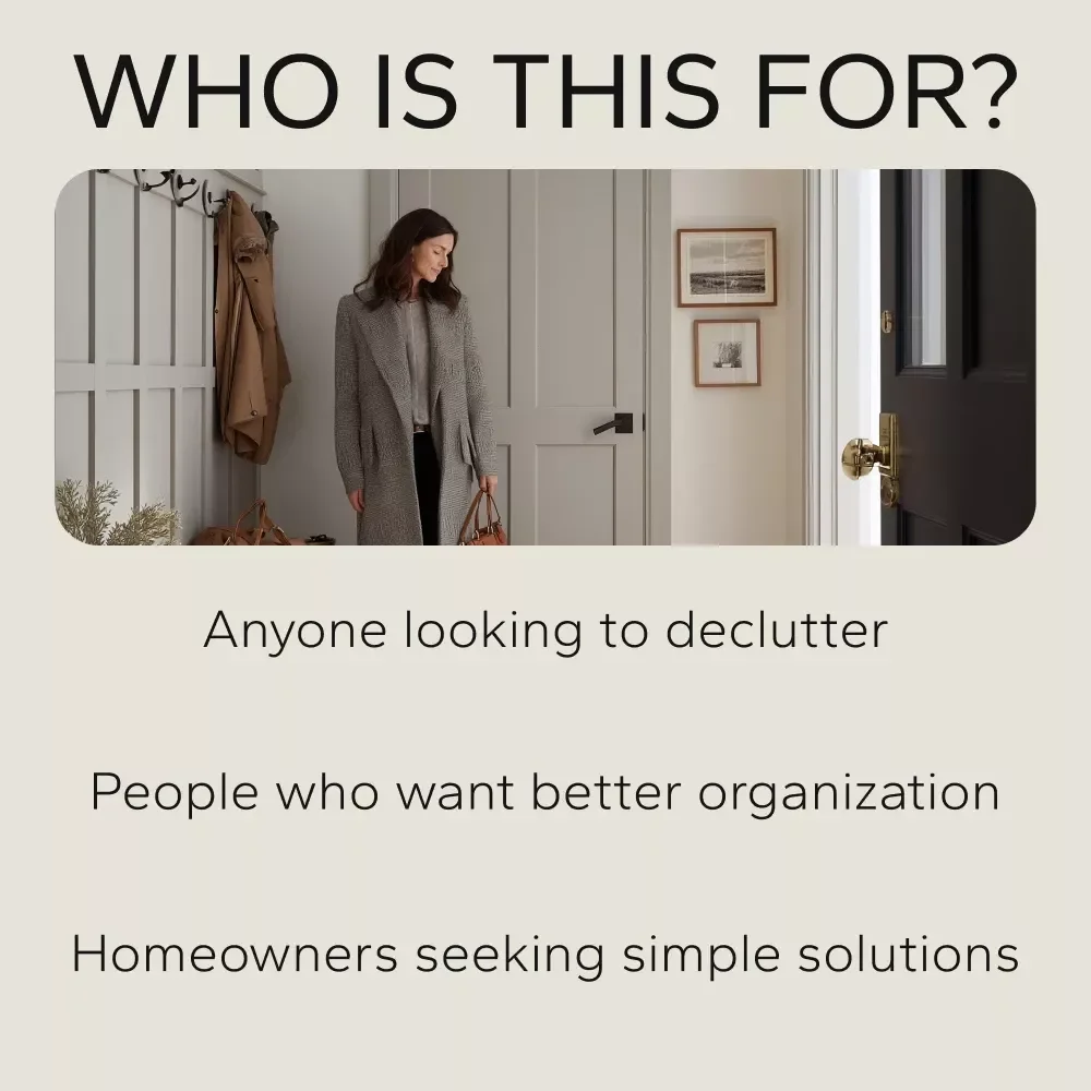 From Doorway to Drop Zone: Entryway Organization Bundle - 3 in 1 eBook, Checklist & Guide