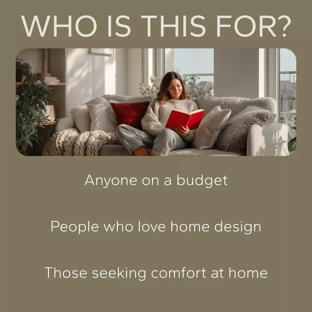 Affordable Comfort: A Cozy Living Room Bundle - How to Create a Cozy Living Room on a Budget