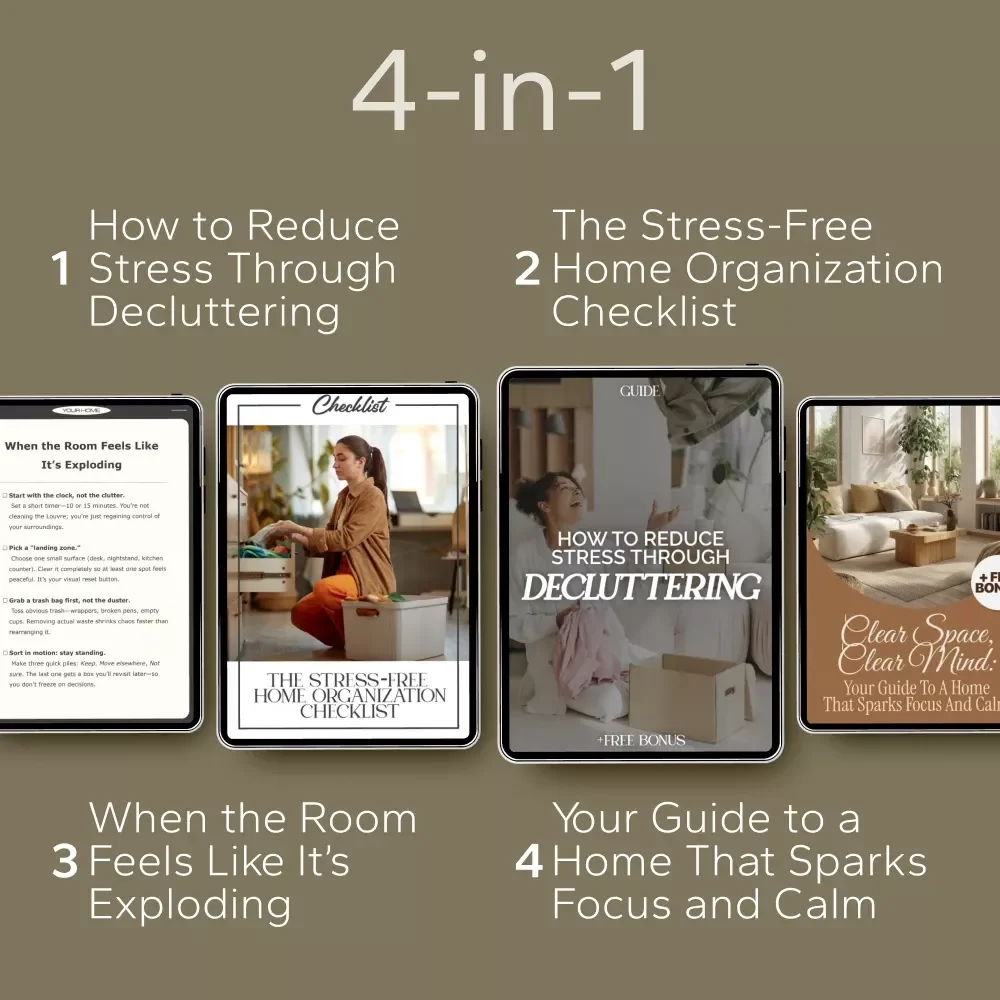 Simple Systems for a Calmer Home: Organize for Less Stress with Guides, eBooks & Checklists