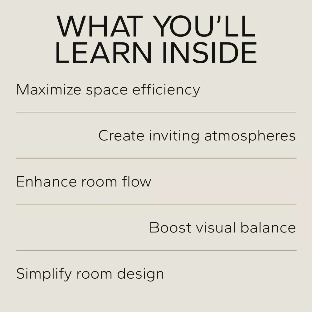 Making Small Rooms Feel Open and Balanced: 3-in-1 Bundle for Expanding Small Spaces