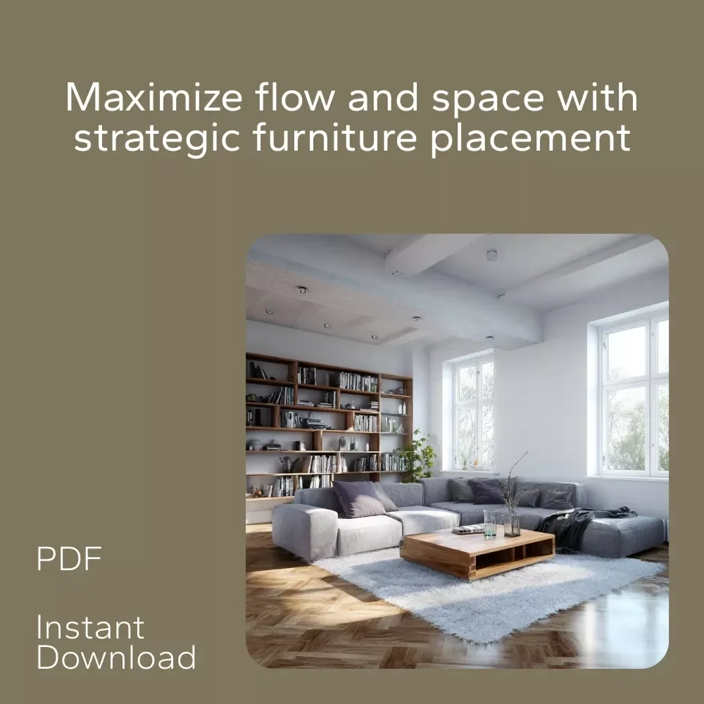 Layout Strategies for Open Living Spaces: 3-in-1 Bundle to Maximize Space and Flow