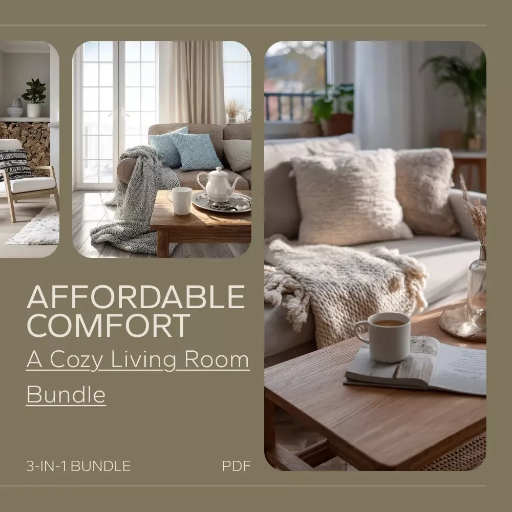 Affordable Comfort: A Cozy Living Room Bundle - How to Create a Cozy Living Room on a Budget