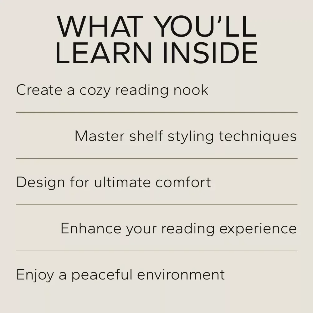 Creating a Warm and Inviting Reading Nook – 3 in 1 Bundle for Cozy Spaces