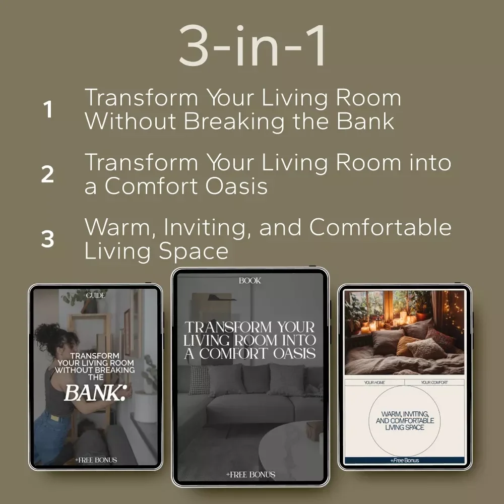 Affordable Comfort: A Cozy Living Room Bundle - How to Create a Cozy Living Room on a Budget