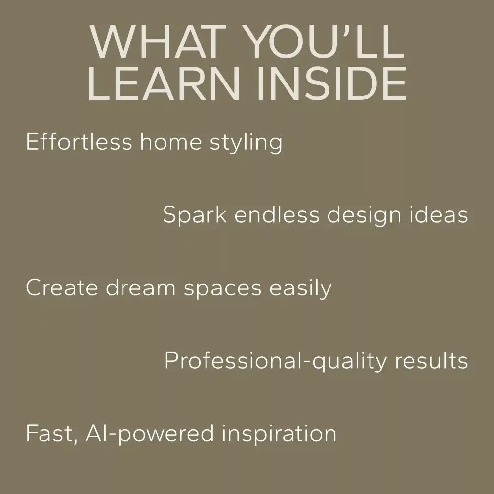 Using AI to Spark Home Styling Ideas: 3-in-1 Bundle for AI Home Design Inspiration