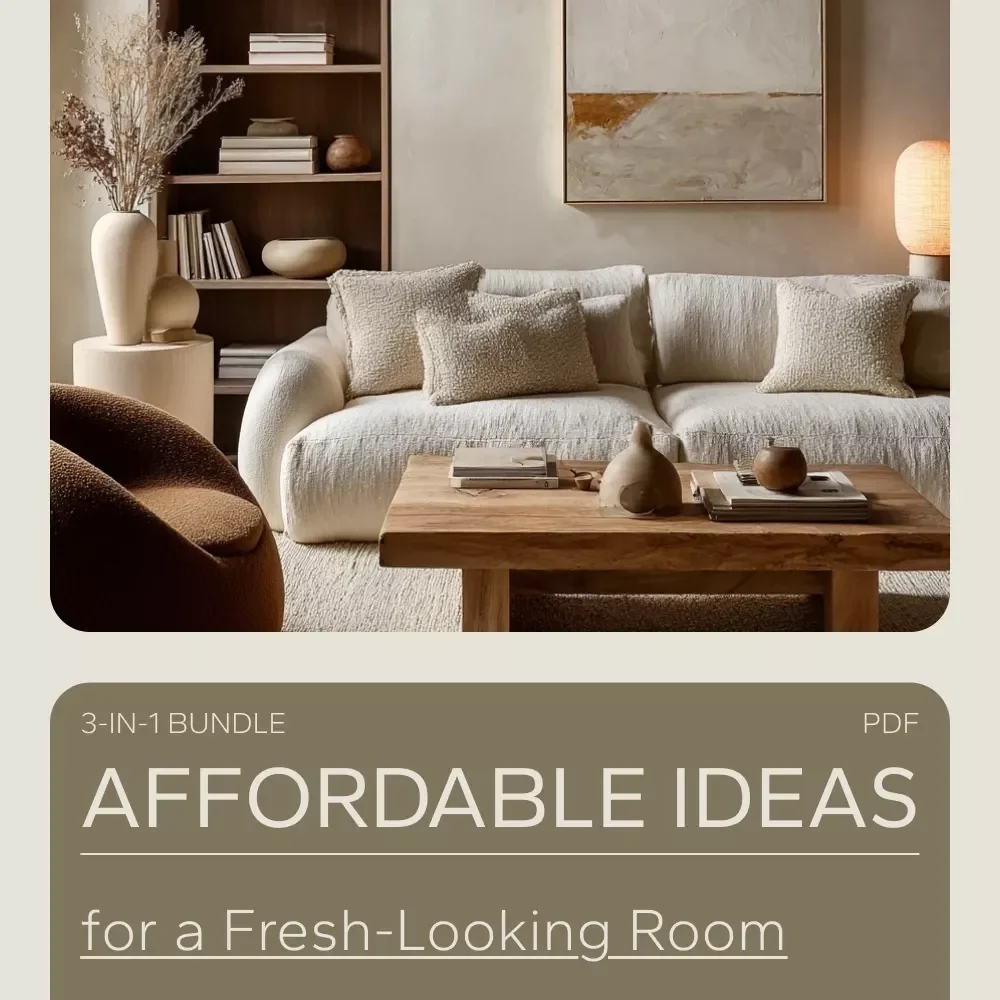 Affordable Ideas for a Fresh-Looking Room: 3 in 1 Bundle - Budget Bliss, Thrifted Style, Home Transformation