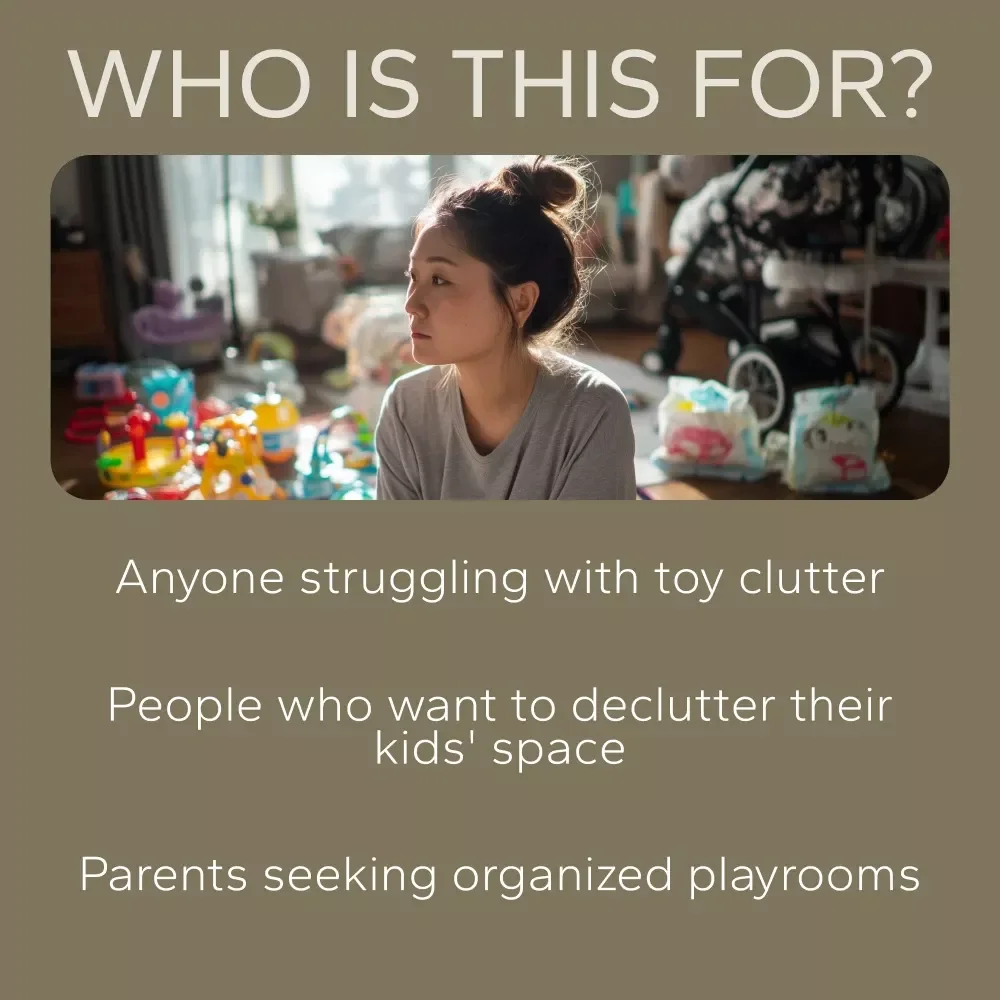 Toy Clutter Tamed with the KonMari Bundle – eBooks, Guides & Checklists for Kids' Rooms