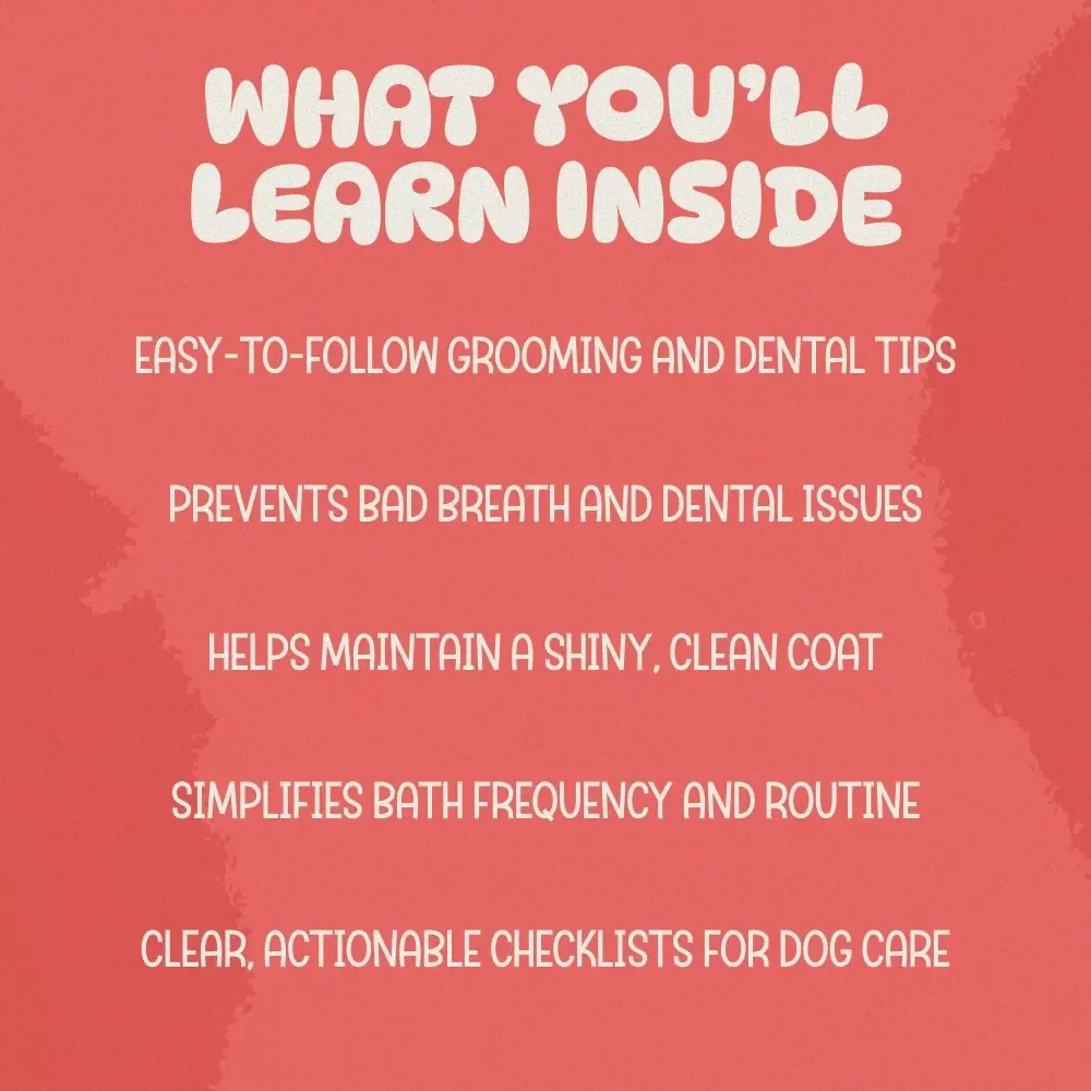 Starter Bundle For Dog Hygiene: 5-in-1 Bundle of Guides & Checklists