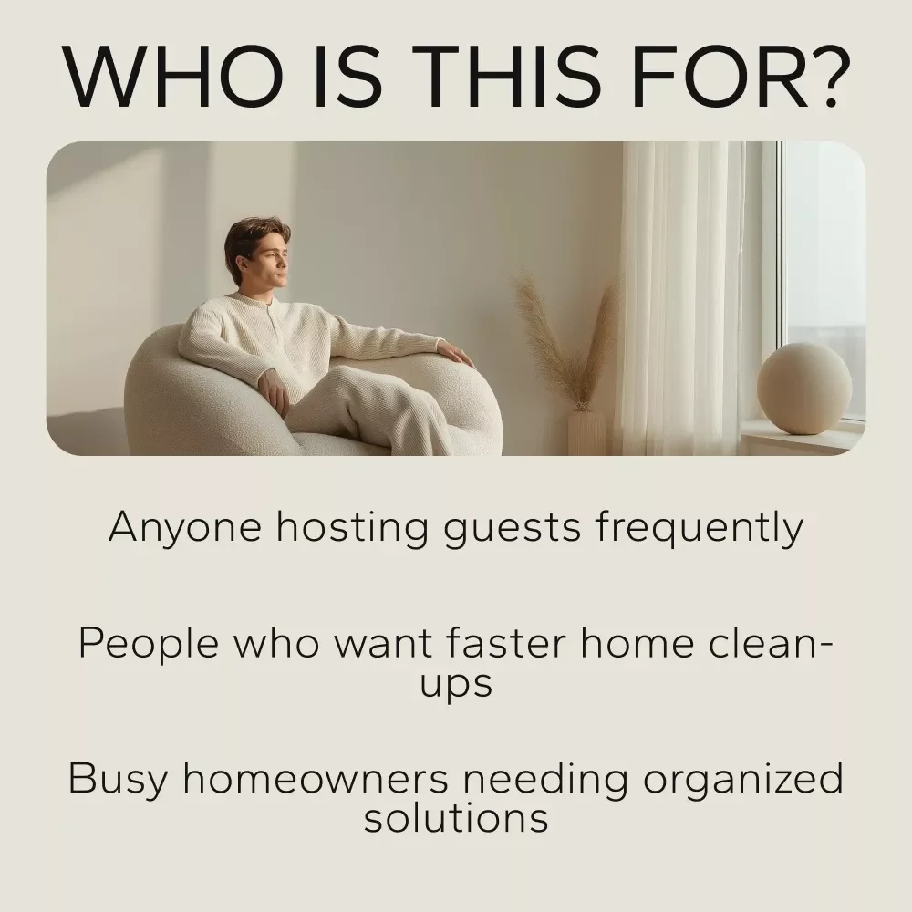 The Fast Declutter System for Busy Hosts: Digital Bundle for Quick Clean Ups