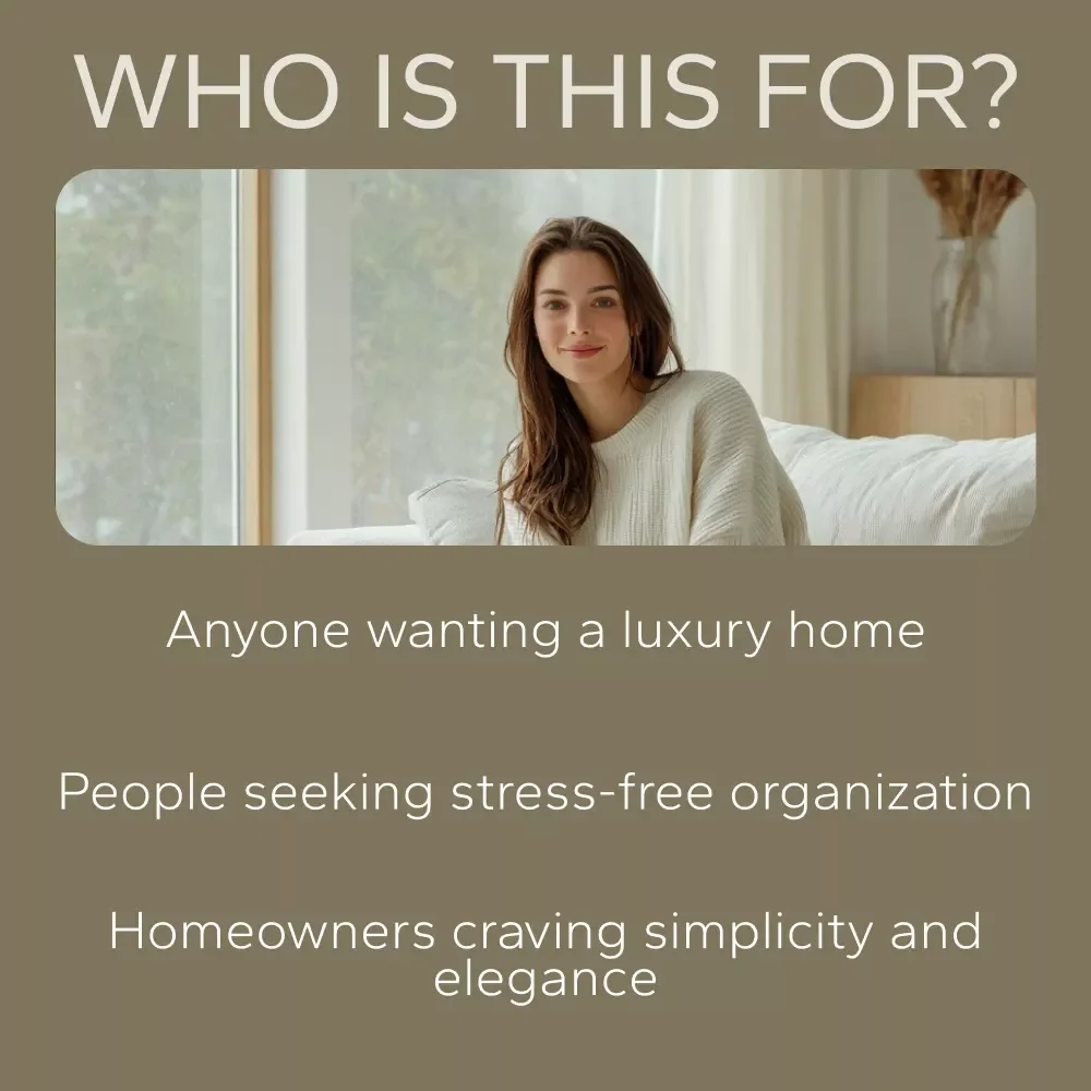 How to Declutter Your Space for a Luxury Feel - 3-in-1 Digital Bundle