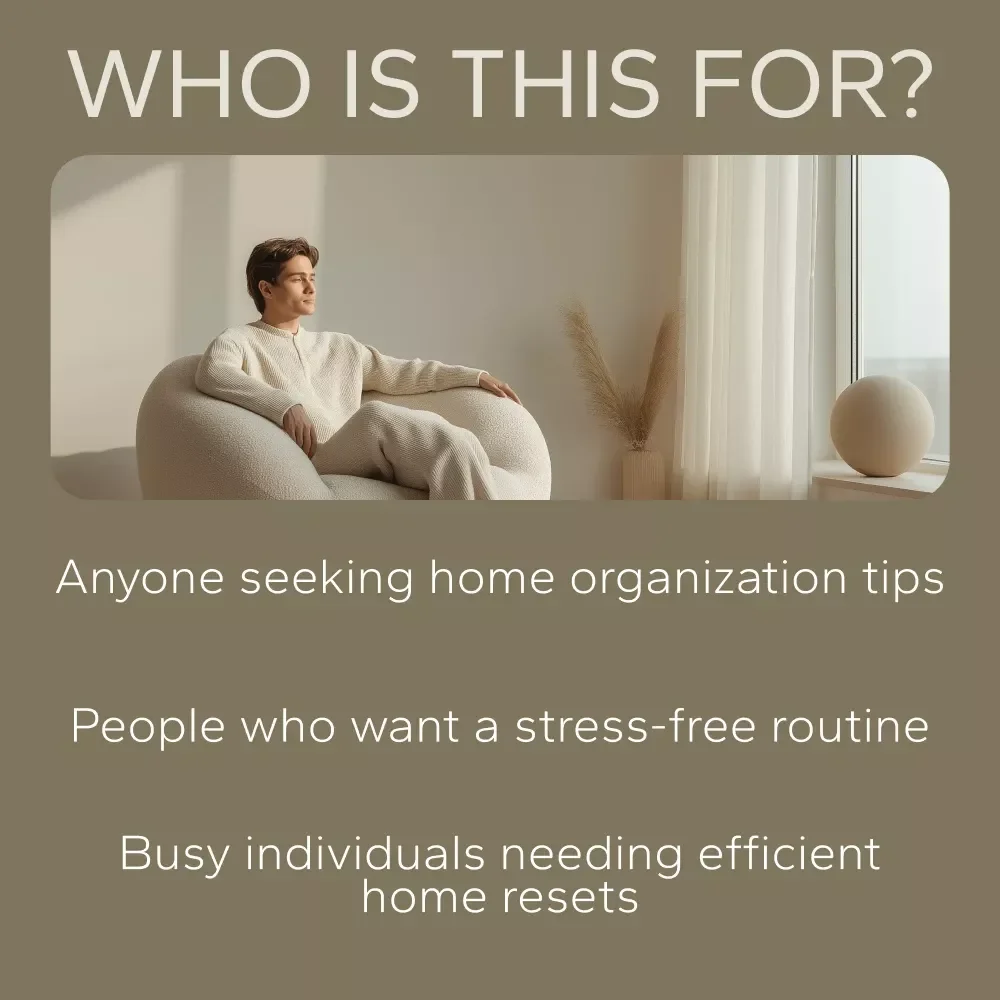 Weekly Home Reset Methods That Stick: 3-in-1 Bundle for a Calm, Organized Home