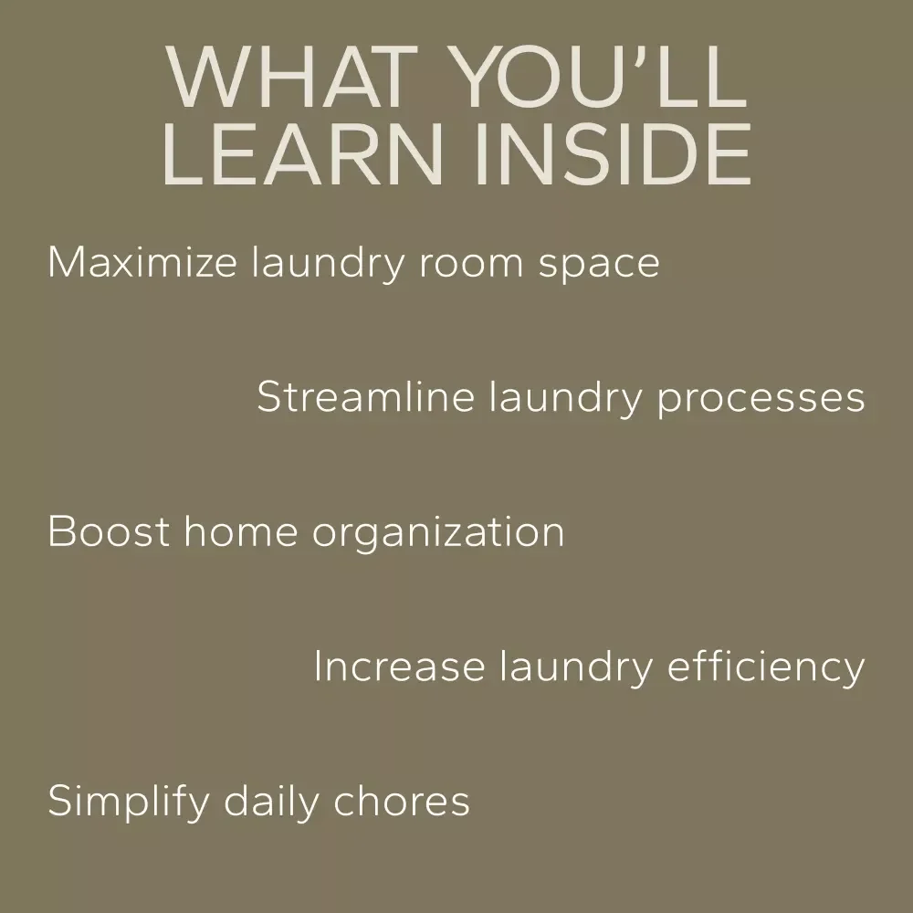 Designing a Laundry Space That Actually Works: 3-in-1 Digital Download Bundle