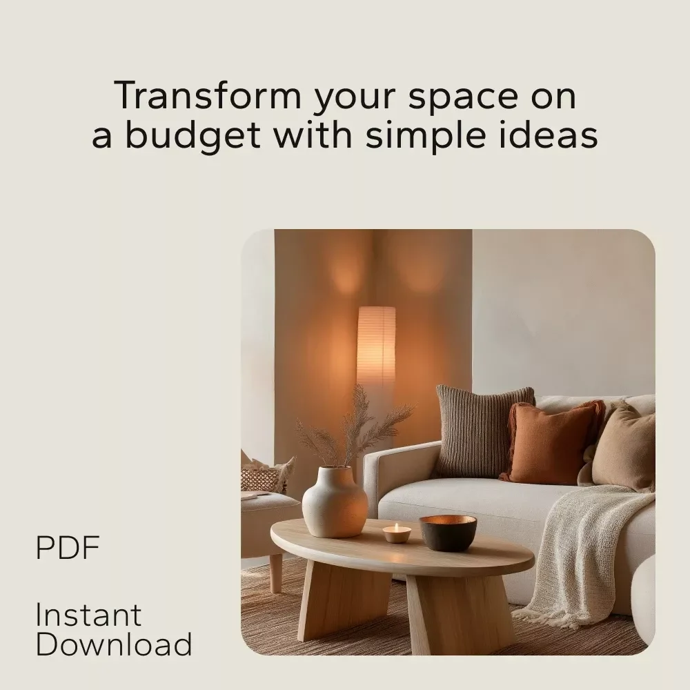 Affordable Ideas for a Fresh-Looking Room: 3 in 1 Bundle - Budget Bliss, Thrifted Style, Home Transformation