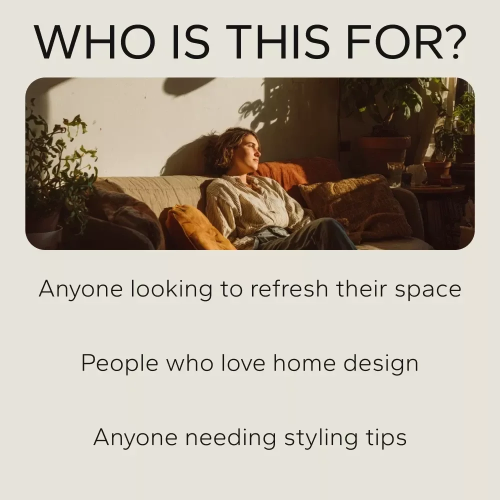 Pattern-Savvy Home Styling Bundle - 3 in 1: Mix Prints, Neutrals & Decor Like a Pro