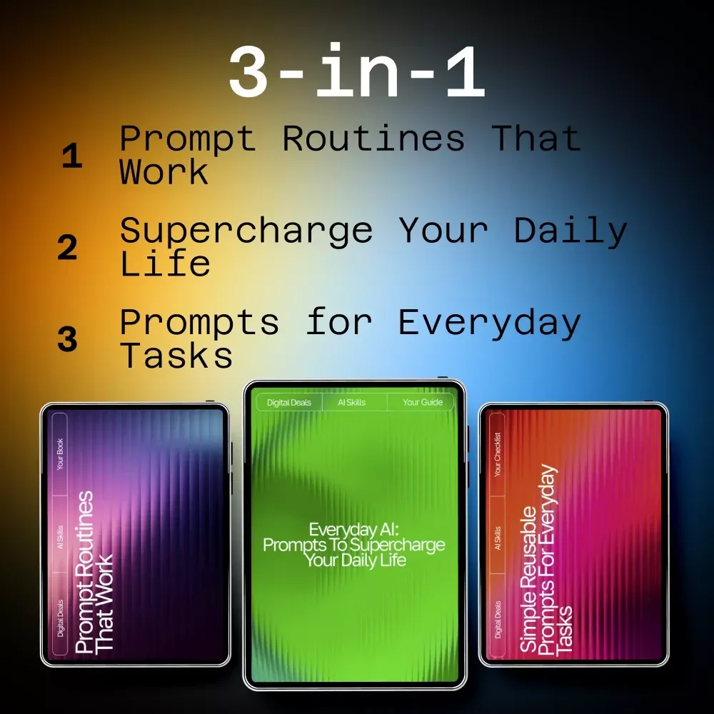 Daily AI Prompts Toolkit for Building Routines | how to build a prompt-based routine