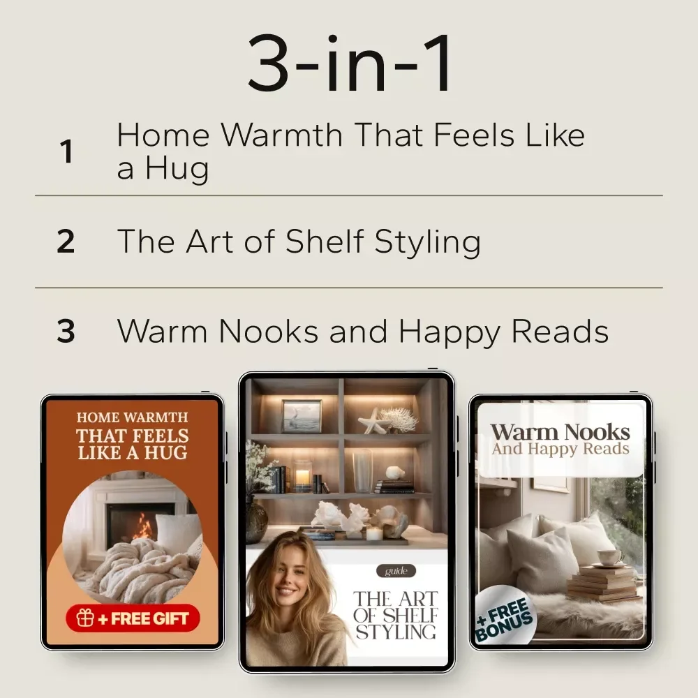 Creating a Warm and Inviting Reading Nook – 3 in 1 Bundle for Cozy Spaces