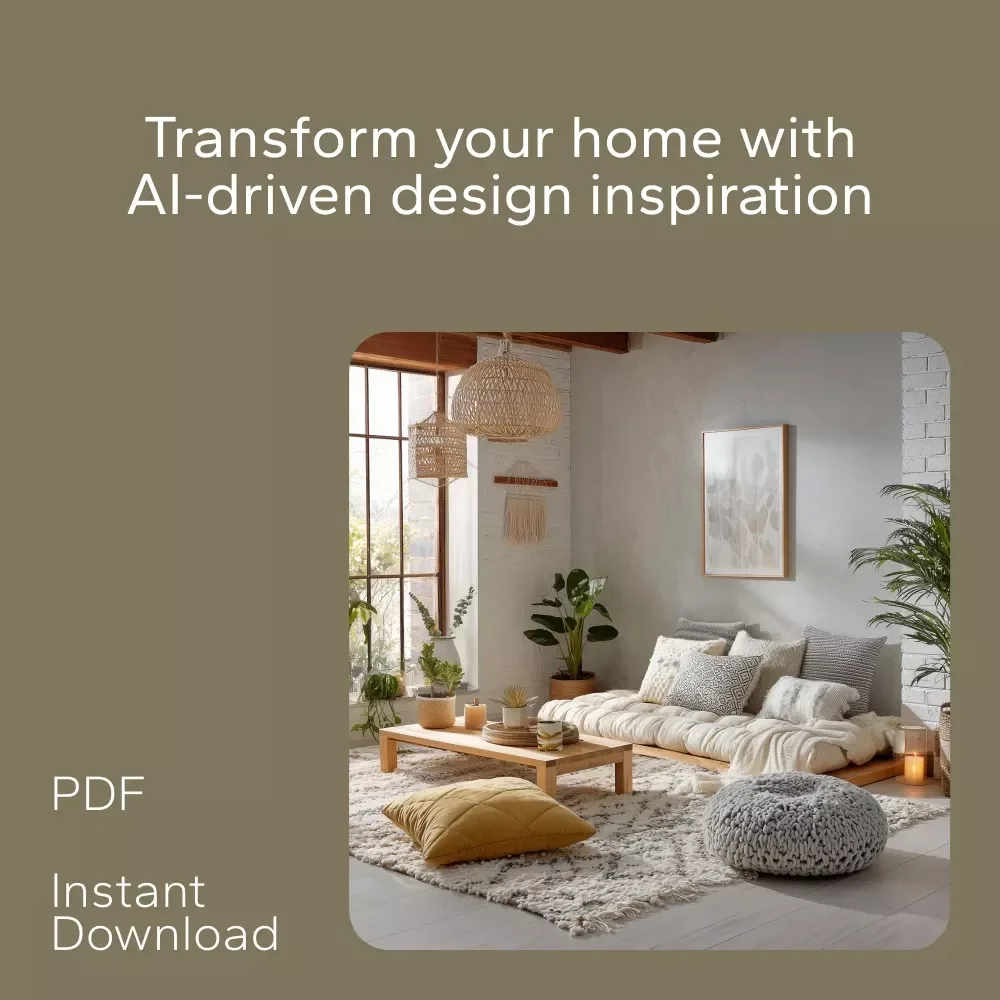 Using AI to Spark Home Styling Ideas: 3-in-1 Bundle for AI Home Design Inspiration