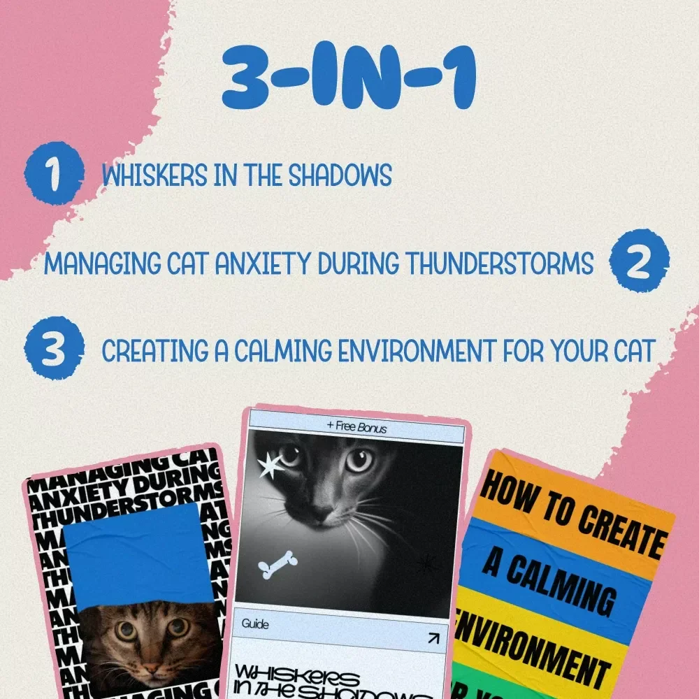 Effective Strategies to Calm Your Cat: 3-in-1 Bundle of Guides, eBooks & Checklists for Stressed Cats