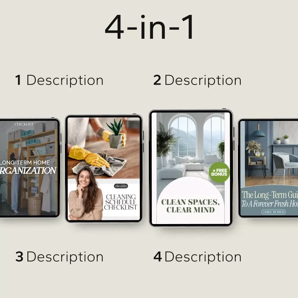 Home Care Made Simple Toolkit | Long-Term Clean House & Organization Bundle