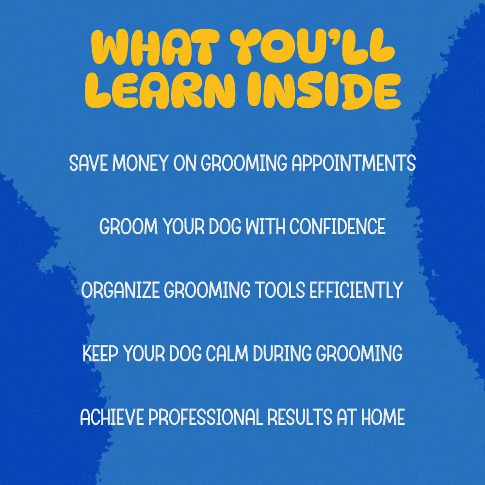 The Perfect Home Grooming Toolkit for Dogs of All Breeds: Guide, eBook & Checklist