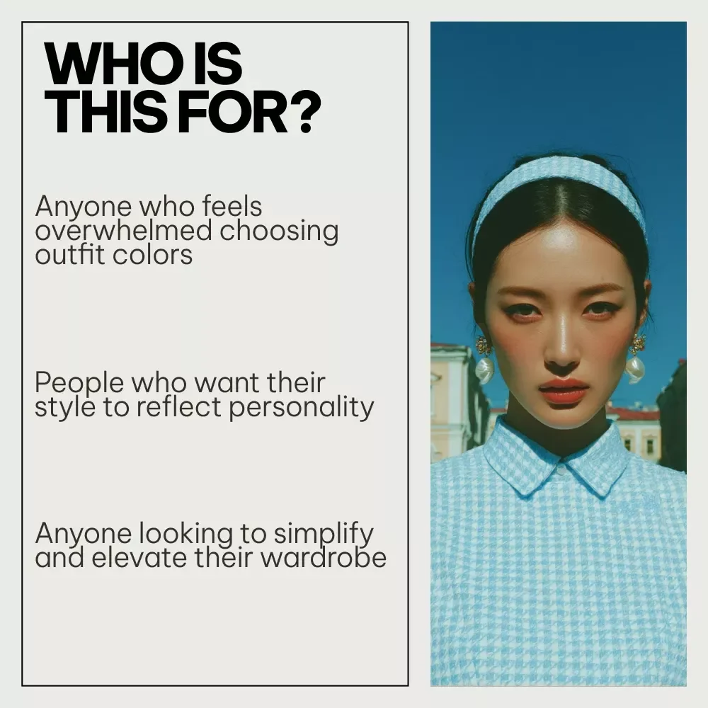 The Personal Color Identity Pack – 3-in-1 Digital Bundle | Color Magic: Master the Art of Outfit Pairings + Find Your Best Colors: The Fun-to-Fabulous Checklist + Color Me True | how to choose colors that suit personality