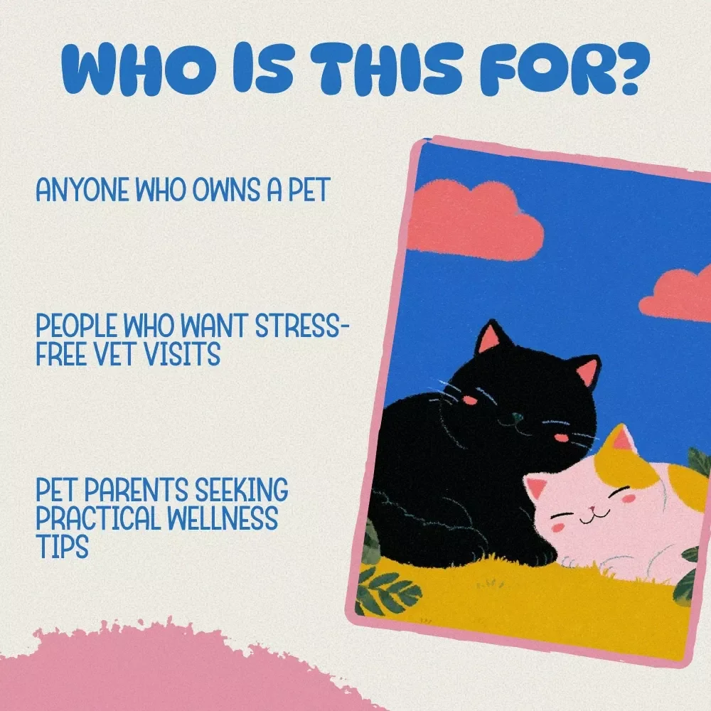 The Simple Pet Wellness Toolkit: A 3-in-1 Bundle for Pet Safety, Vet Visits, & Wellness