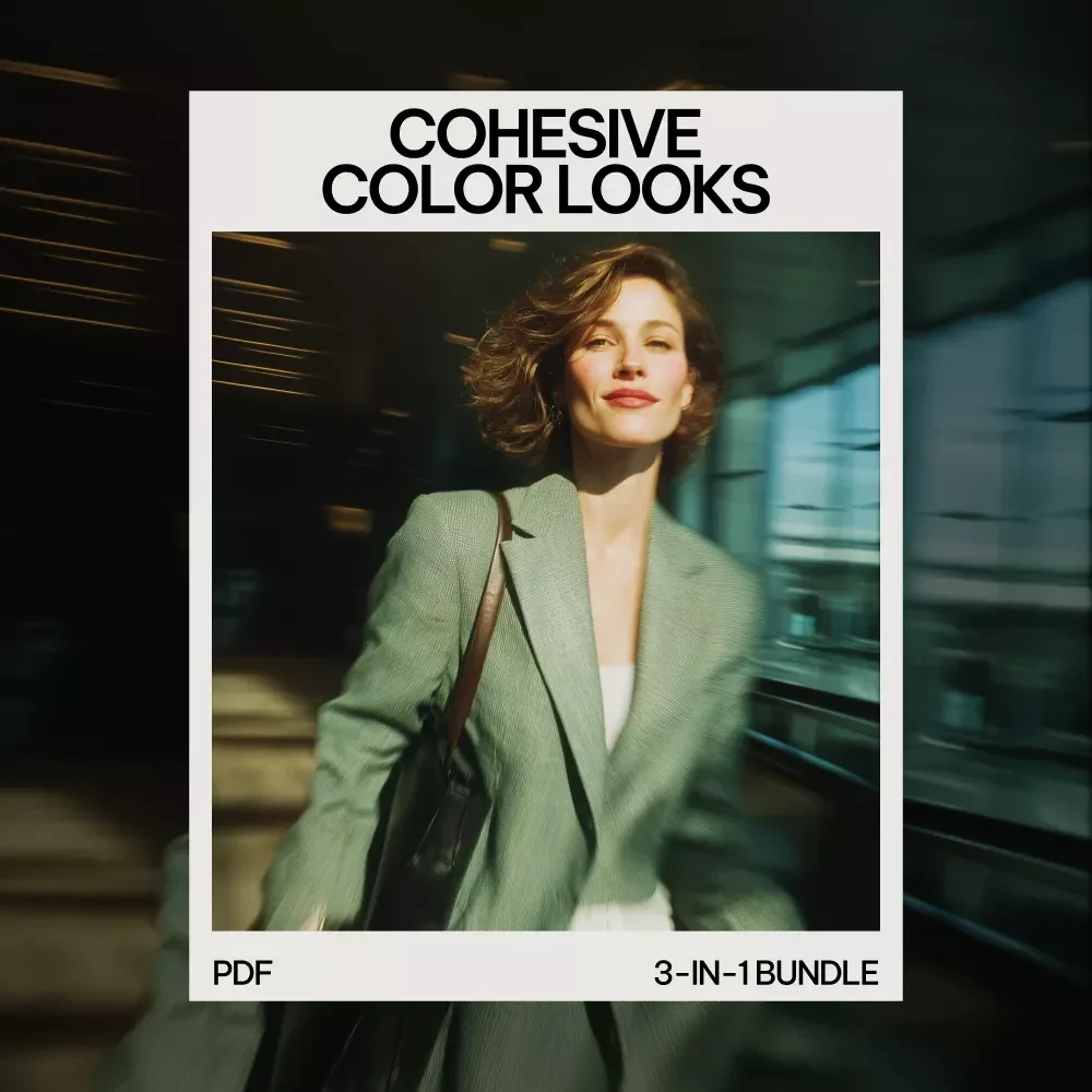 Practical Toolkit for Cohesive Color Looks – 3-in-1 Digital Bundle | Learn which colors make outfits look cohesive
