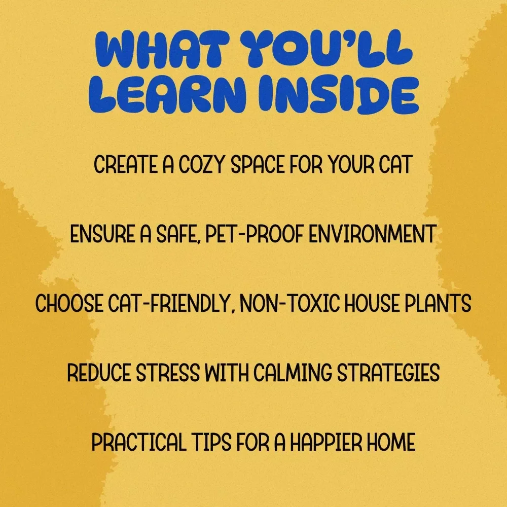 The Practical Cat Home Setup Pack: 4-in-1 Digital Bundle for a Cat-Friendly Home