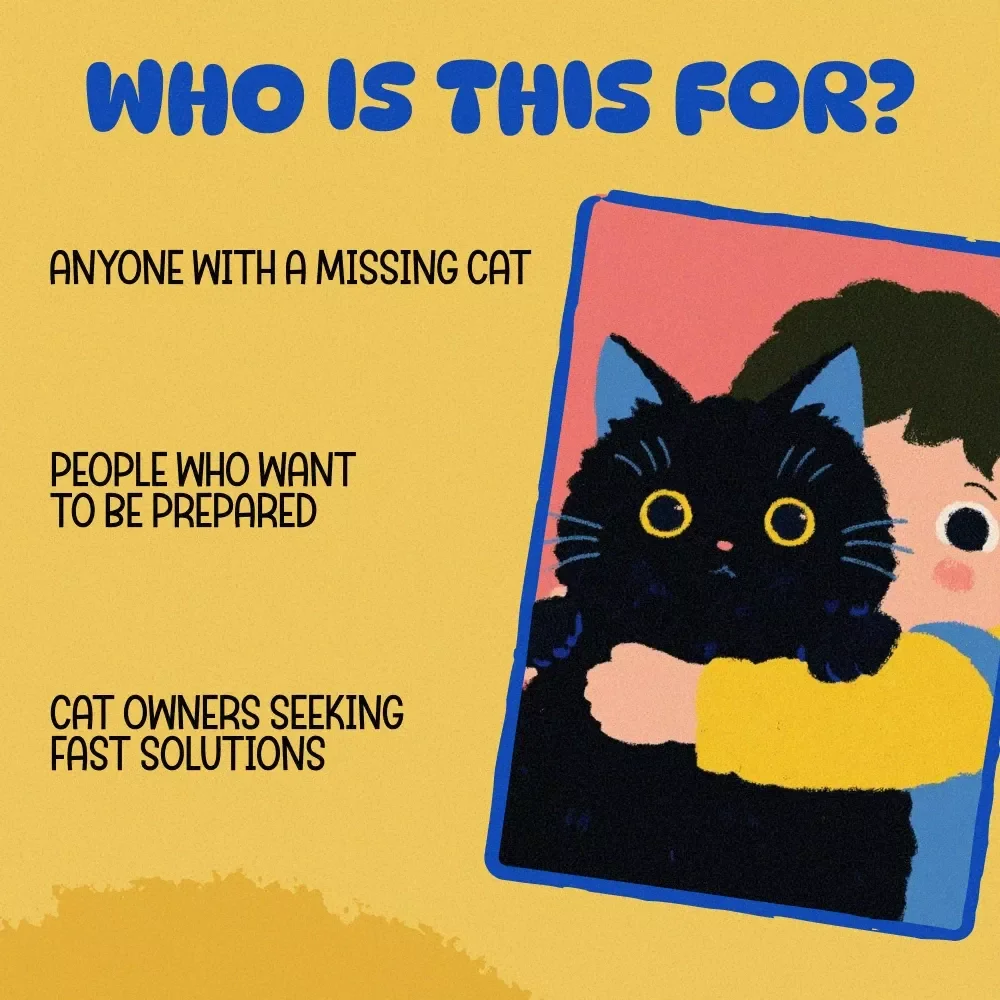 Lost Cat Emergency Kit - 3-in-1 Bundle: Where’s Whiskers, Pet ID Crafting, and Search Tips eBook