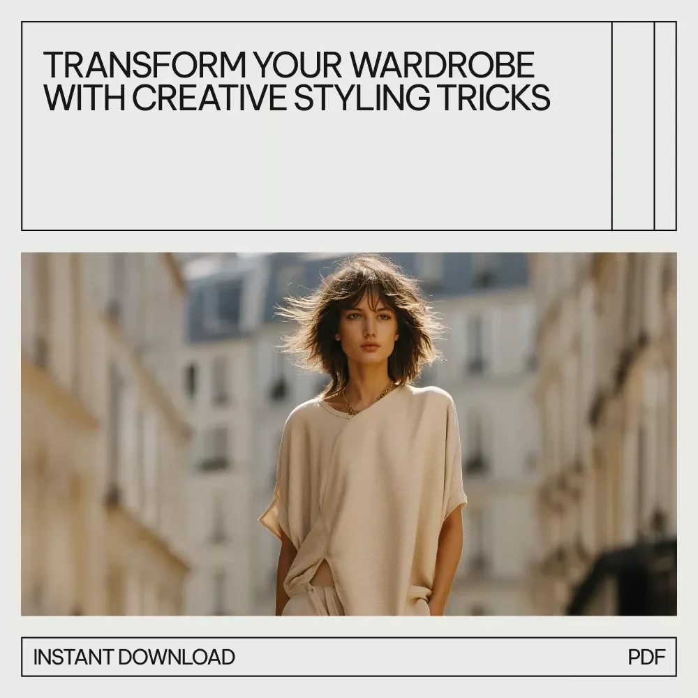 Styling Tricks from Your Existing Wardrobe: 3-in-1 Bundle of Guides, eBooks, and Checklists