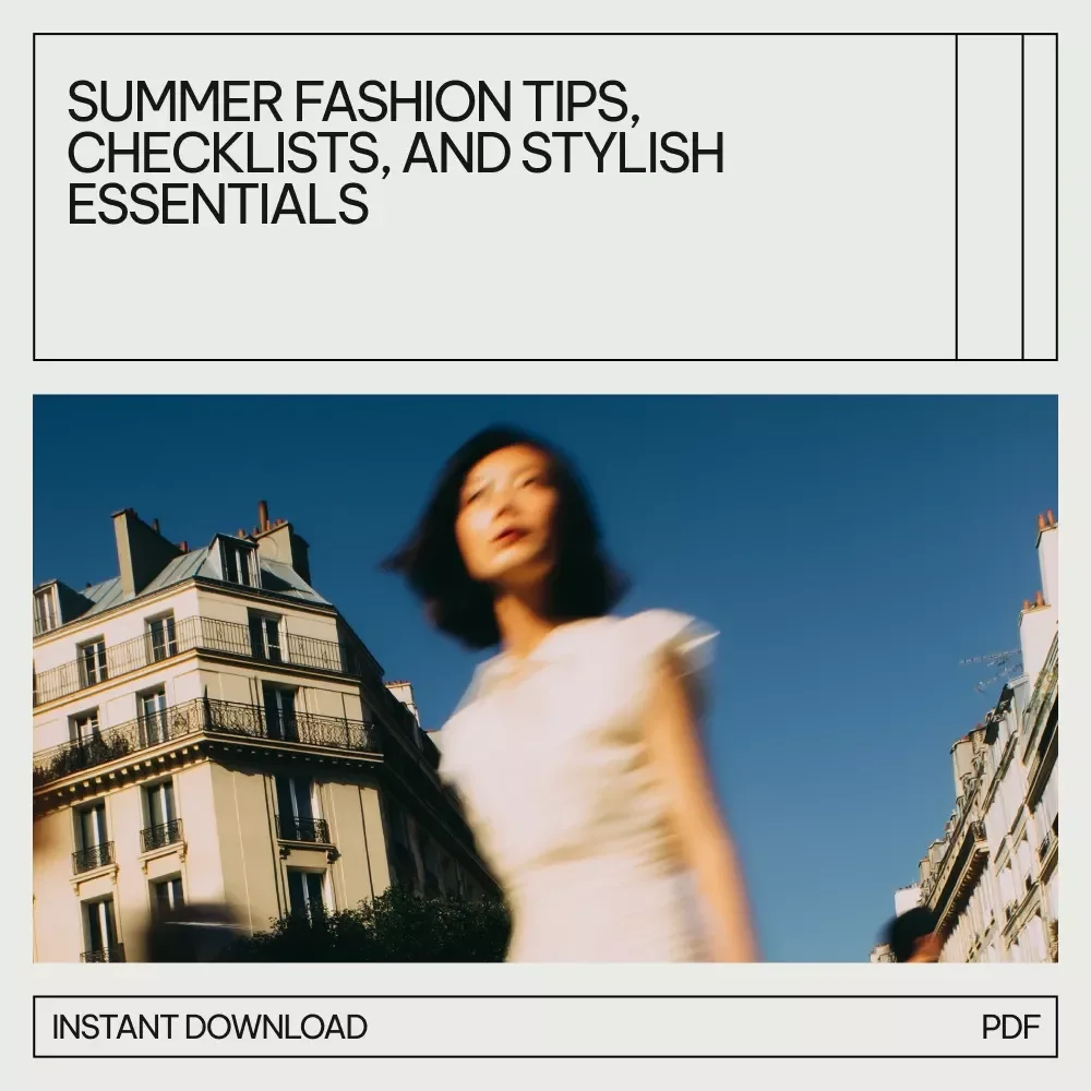 Bright Summer Fashion Trends Collection – 3-in-1 Digital Bundle