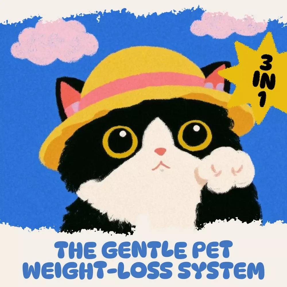 The Gentle Pet Weight-Loss System: 3-in-1 Bundle for Overweight Pets