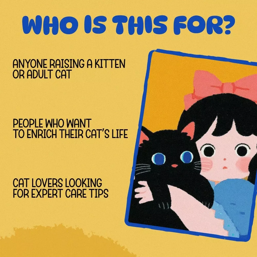 Complete Cat Raising Bundle from Kitten to Adult: Guides, eBooks & Checklists