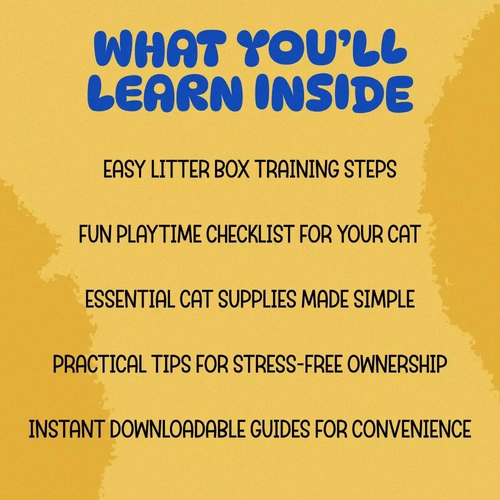 Everyday Joy with Cats Toolkit: Litter Box Training, Playtime Checklist & New Cat Essentials eBook