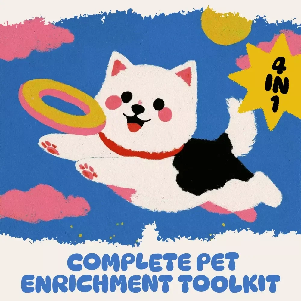 Complete Pet Enrichment Toolkit: Fun Dog & Cat Enrichment Guide & Checklists